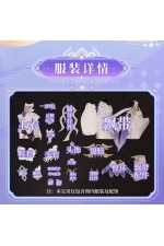 1/3 Delusion Honkai Star Rail Elysia Herrscher of Human Ego Cosplay Costume